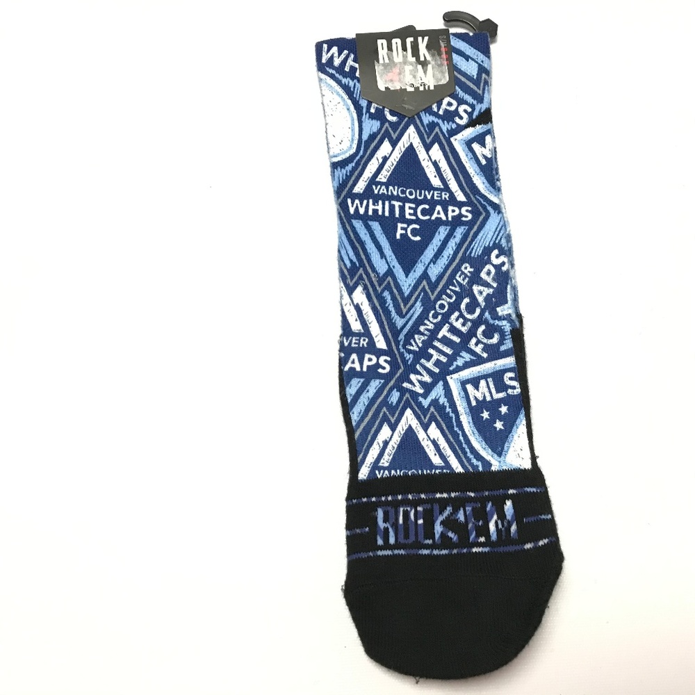 ​Rock Em Vancover Whitecaps FC Men's Socks Blue